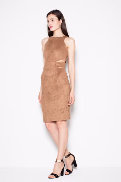 Sukienka Model VT058 Brown - Venaton — zdjęcie 1