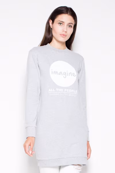 Bluza Damska Model VT015 Grey - Venaton — zdjęcie 1
