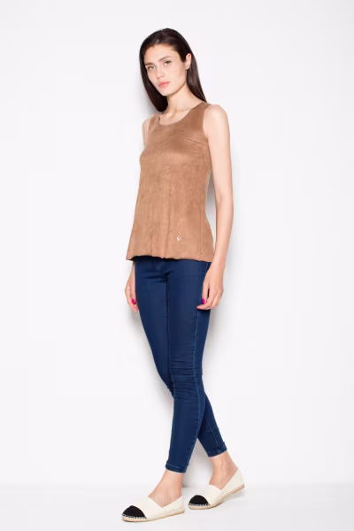 Koszulka Top Model VT001 Brown - Venaton — zdjęcie 2