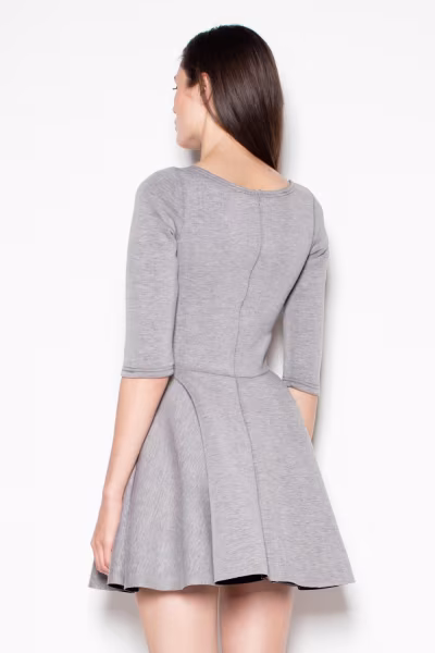 Sukienka Model VT075 Grey - Venaton — zdjęcie 2
