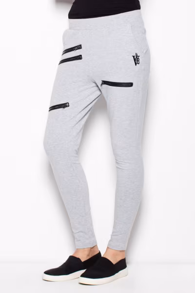 Spodnie Dresowe Model VT044 Grey - Venaton — zdjęcie 1