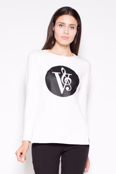 Bluza Damska Model VT014 Ecru - Venaton — zdjęcie 1
