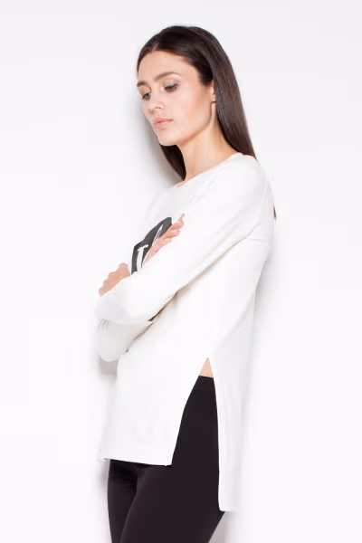 Bluza Damska Model VT014 Ecru - Venaton — zdjęcie 3