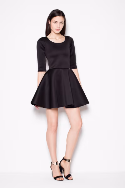 Sukienka Model VT075 Black - Venaton — zdjęcie 1