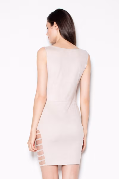 Sukienka Model VT062 Beige - Venaton — zdjęcie 2