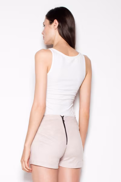 Szorty Damskie Model VT043 Beige - Venaton — zdjęcie 3