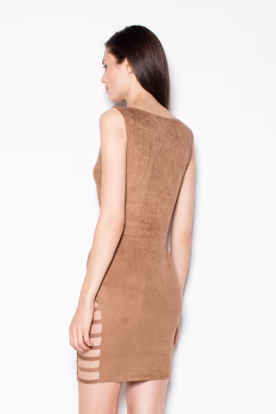 Sukienka Model VT062 Brown - Venaton — zdjęcie 2