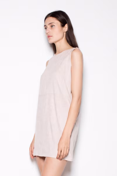 Sukienka Model VT071 Beige - Venaton — zdjęcie 2