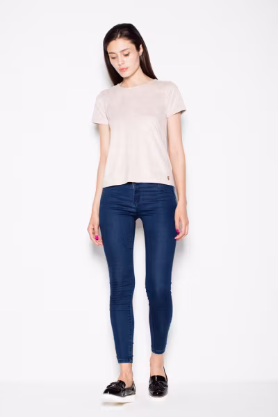 Bluzka Model VT003 Beige - Venaton — zdjęcie 2