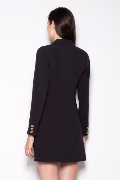 Sukienka Model VT082 Black - Venaton — zdjęcie 3