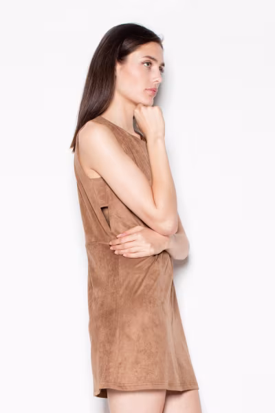 Sukienka Model VT071 Brown - Venaton — zdjęcie 1