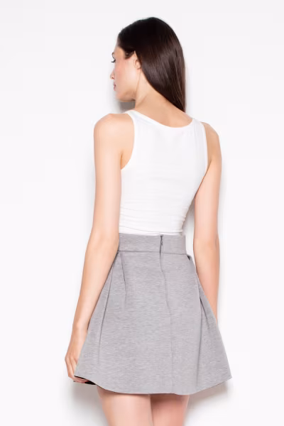 Spódnica Model VT052 Grey - Venaton — zdjęcie 3