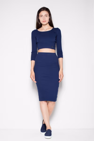 Spódnica Komplet Model VT032 Navy - Venaton — zdjęcie 1