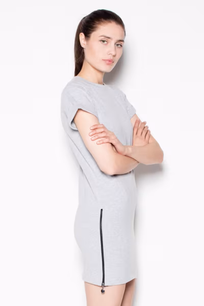 Sukienka Model VT070 Grey - Venaton — zdjęcie 1
