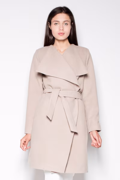 Płaszcz Damski Model VT041 Beige - Venaton — zdjęcie 1