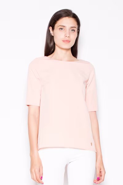 Bluzka Model VT002 Pink - Venaton — zdjęcie 1