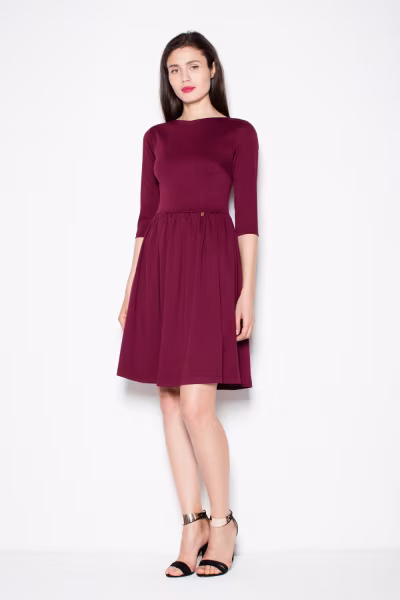 Sukienka Model VT079 Bordo - Venaton — zdjęcie 1