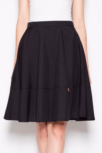 Spódnica Model VT051 Black - Venaton — zdjęcie 1