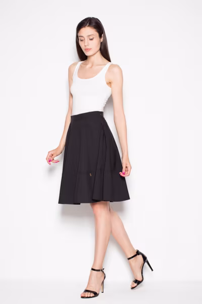 Spódnica Model VT051 Black - Venaton — zdjęcie 2