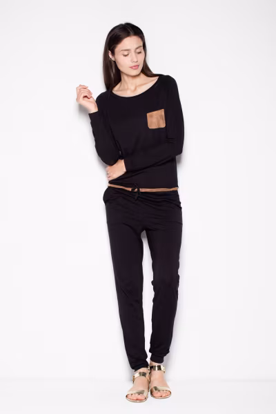 Kombinezon Damski Model VT023 Black - Venaton — zdjęcie 1