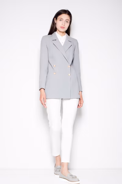 Żakiet Model VT088 Grey - Venaton — zdjęcie 2