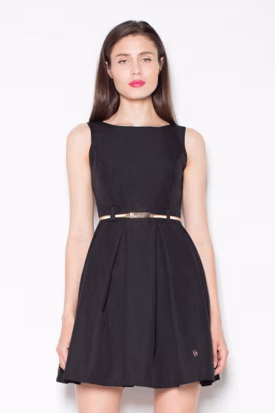 Sukienka Model VT078 Black - Venaton — zdjęcie 1