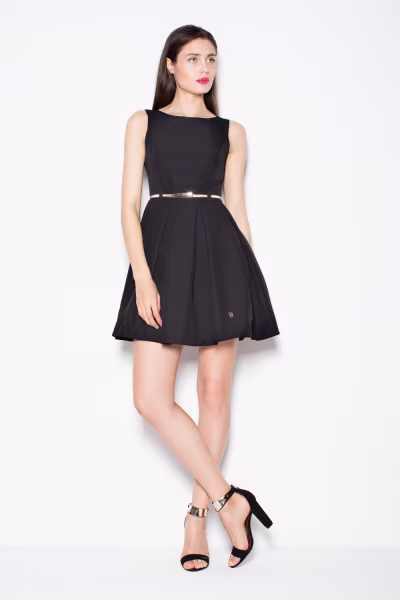 Sukienka Model VT078 Black - Venaton — zdjęcie 2