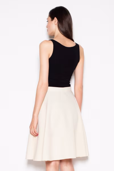 Spódnica Model VT051 Beige - Venaton — zdjęcie 3