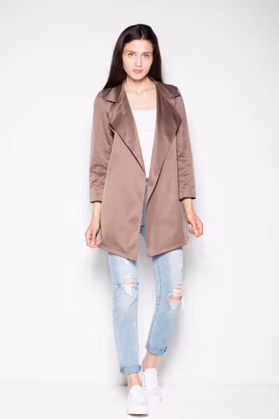 Płaszcz Damski Model VT039 Brown - Venaton — zdjęcie 1