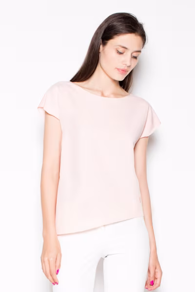 Bluzka Model VT008 Pink - Venaton — zdjęcie 1