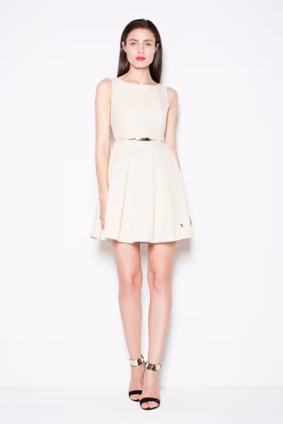 Sukienka Model VT078 Beige - Venaton — zdjęcie 2