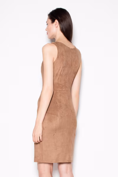 Sukienka Model VT059 Brown - Venaton — zdjęcie 2