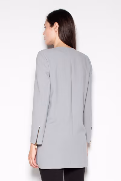Płaszcz Damski Model VT038 Grey - Venaton — zdjęcie 3