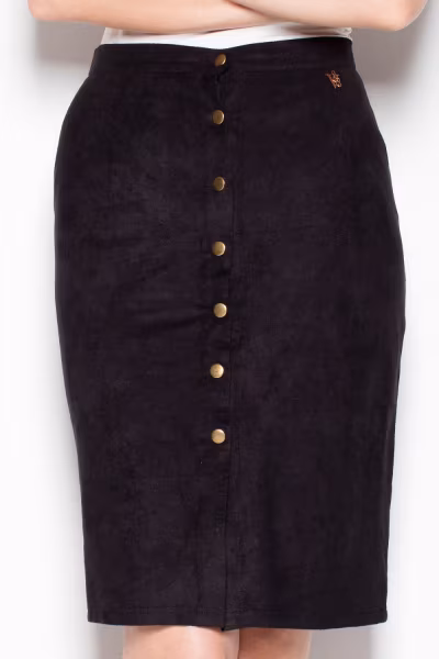 Spódnica Model VT049 Black - Venaton — zdjęcie 1