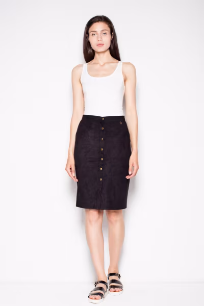 Spódnica Model VT049 Black - Venaton — zdjęcie 2