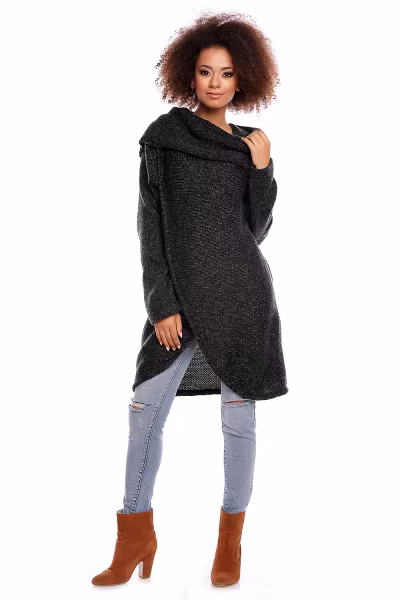 Sweter model 30051 Black - PeeKaBoo — zdjęcie 2