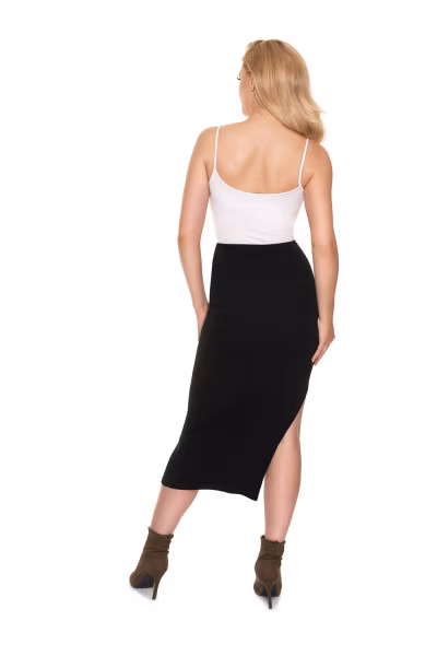 Spódnica Model 1715 Black - PeeKaBoo — zdjęcie 3