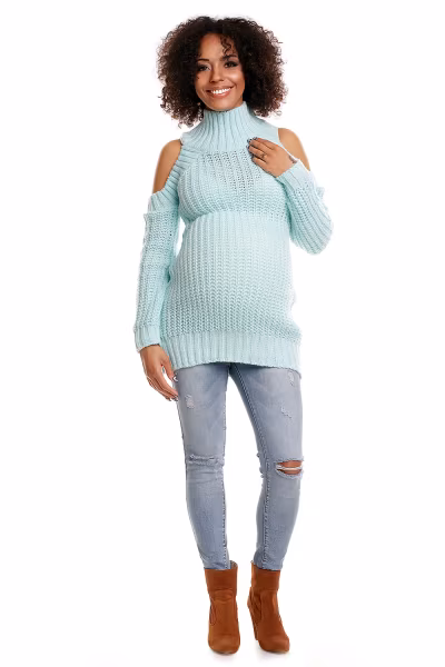 Sweter model 30040C Ice Mint - PeeKaBoo — zdjęcie 2