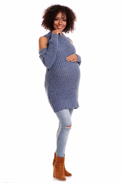 Sweter model 30040C Jeans - PeeKaBoo — zdjęcie 3