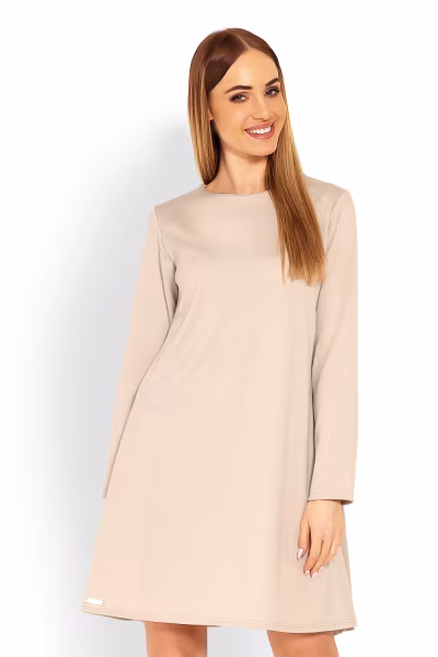 Sukienka Model 1359 Beige - PeeKaBoo — zdjęcie 1