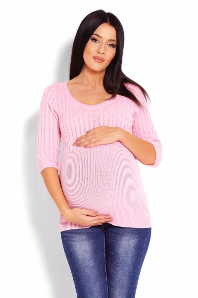Sweter Damski Model 70008C Pink - PeeKaBoo — zdjęcie 1