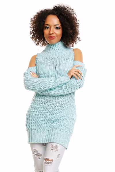 Sweter model 30040 Ice Mint - PeeKaBoo — zdjęcie 1