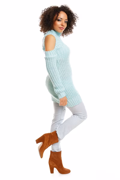 Sweter model 30040 Ice Mint - PeeKaBoo — zdjęcie 3