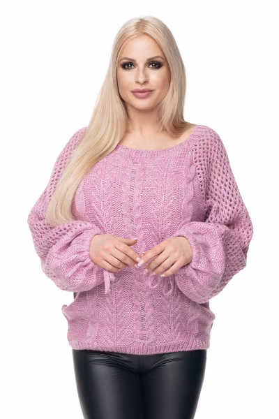 Sweter Damski Model 30061 Lila - PeeKaBoo — zdjęcie 1