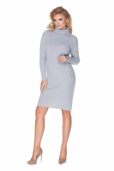 Sukienka Model 70026 Grey - PeeKaBoo — zdjęcie 2