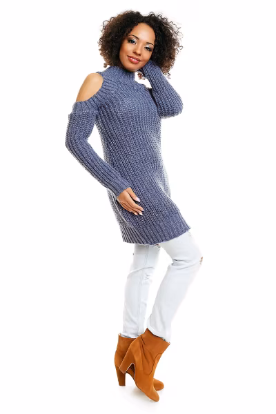 Sweter model 30040 Jeans - PeeKaBoo — zdjęcie 3
