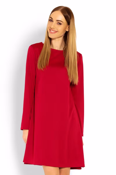 Sukienka Model 1359 Red - PeeKaBoo — zdjęcie 1