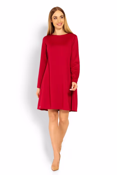 Sukienka Model 1359 Red - PeeKaBoo — zdjęcie 2