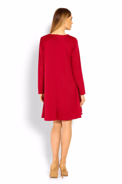 Sukienka Model 1359 Red - PeeKaBoo — zdjęcie 3