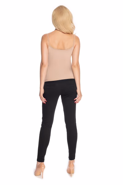 Spodnie Ciążowe Model 0174 Black - PeeKaBoo — zdjęcie 3